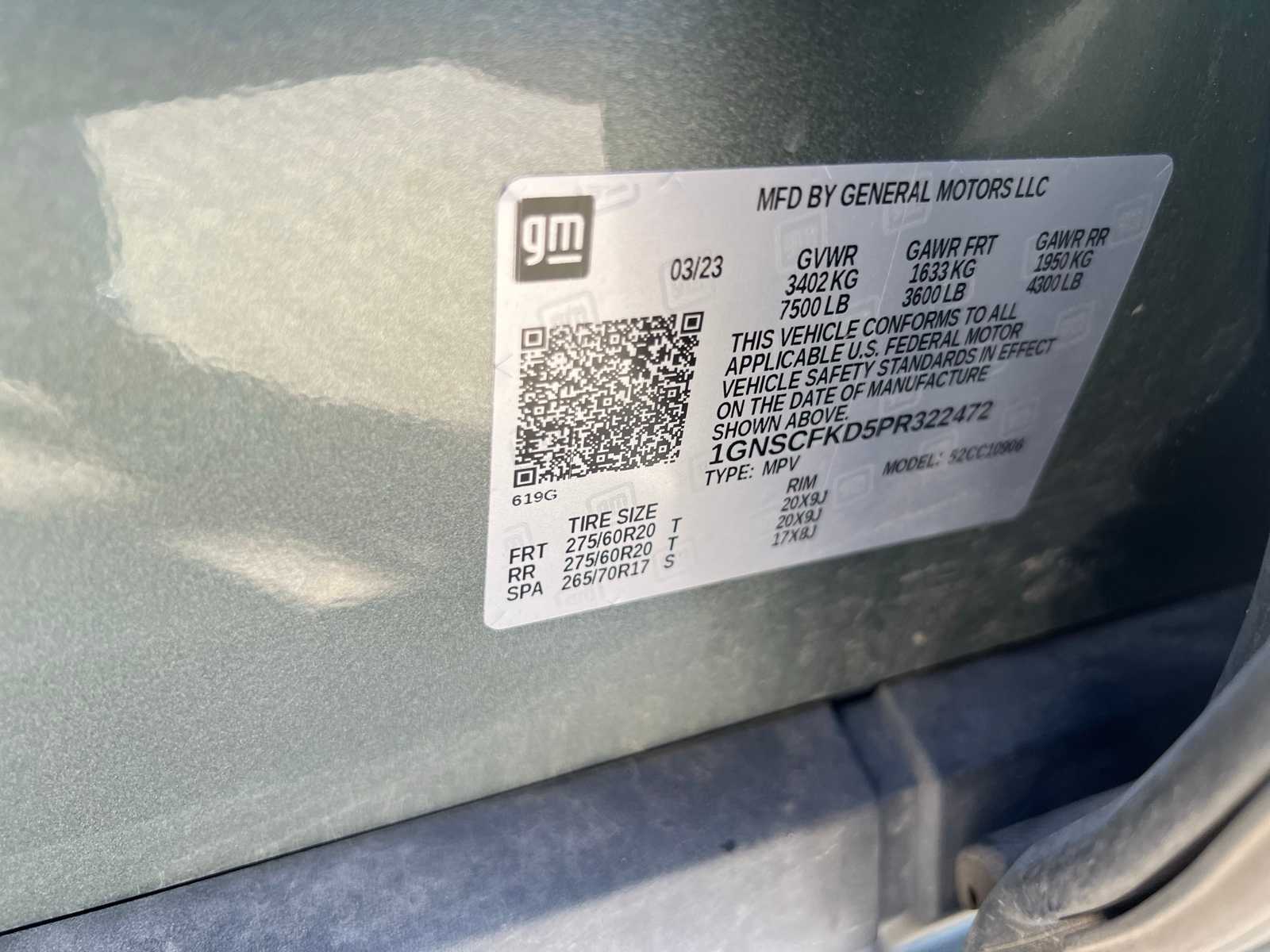 Thumbnail: 2023 Chevrolet Suburban - 45