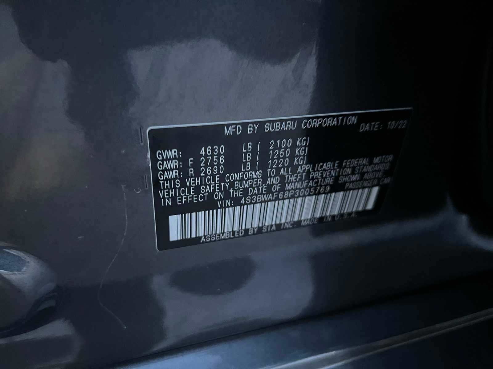 Thumbnail: 2023 Subaru Legacy - 46