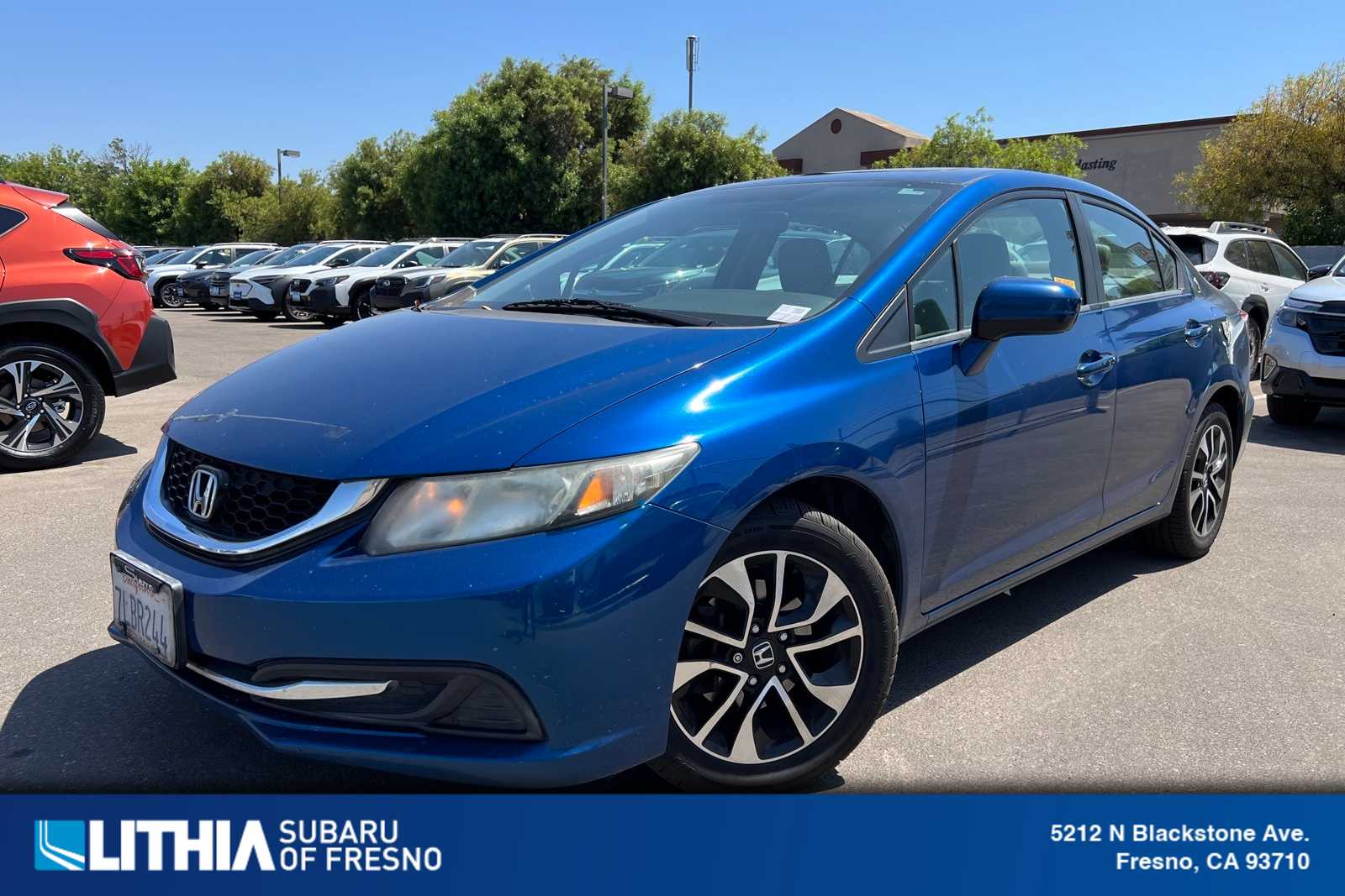 2015 Honda Civic EX Hero Image