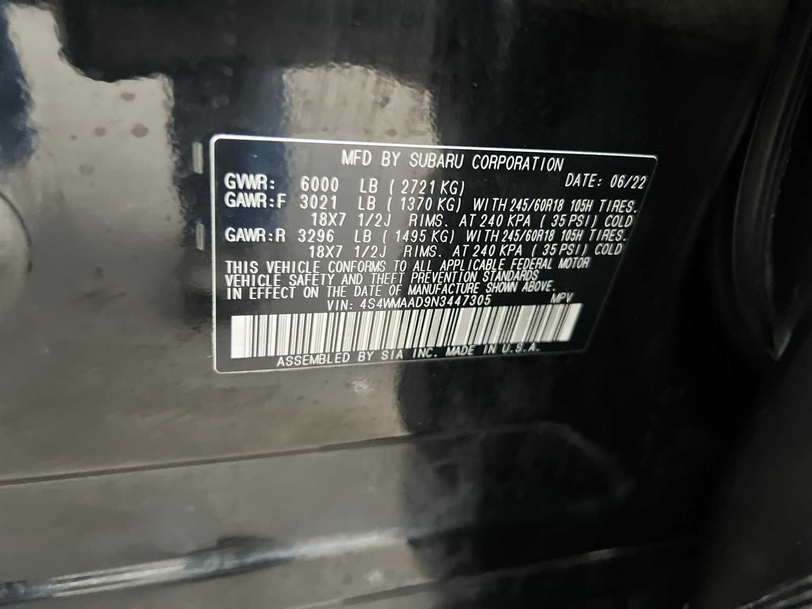 Thumbnail: 2022 Subaru Ascent - 45