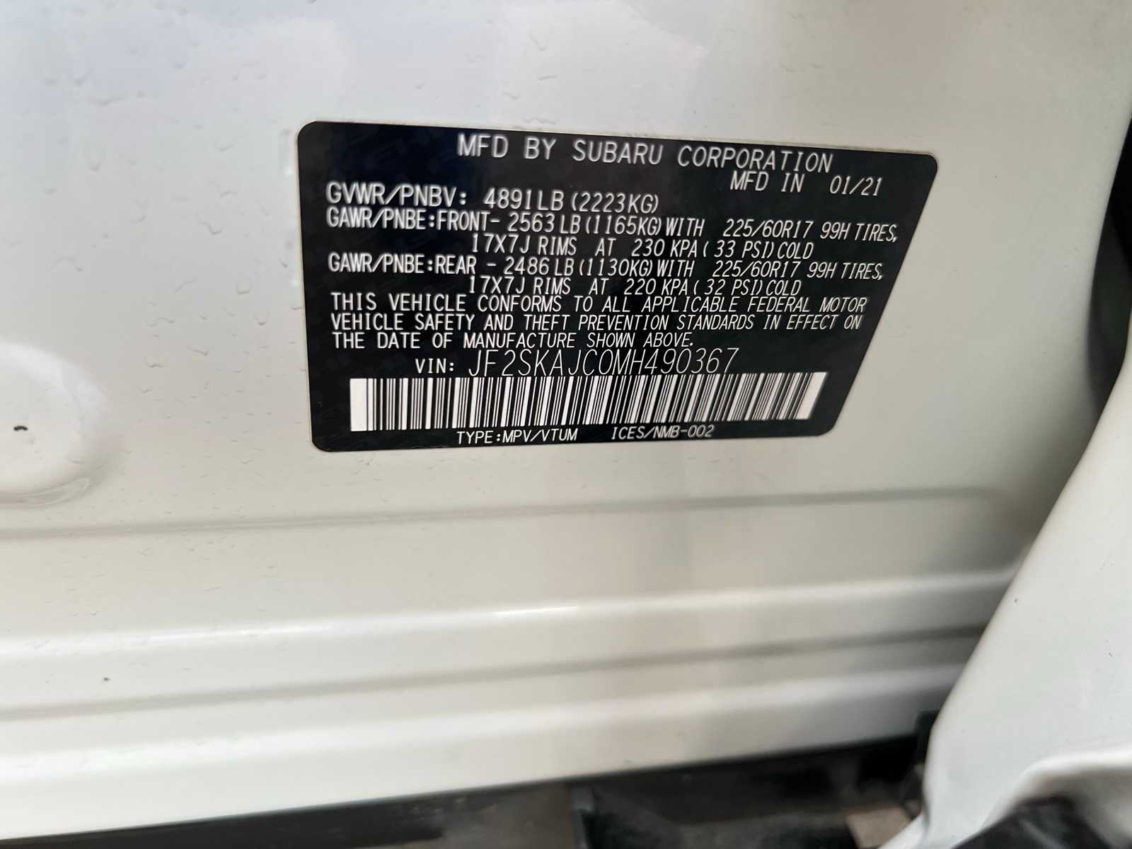 Thumbnail: 2021 Subaru Forester - 46