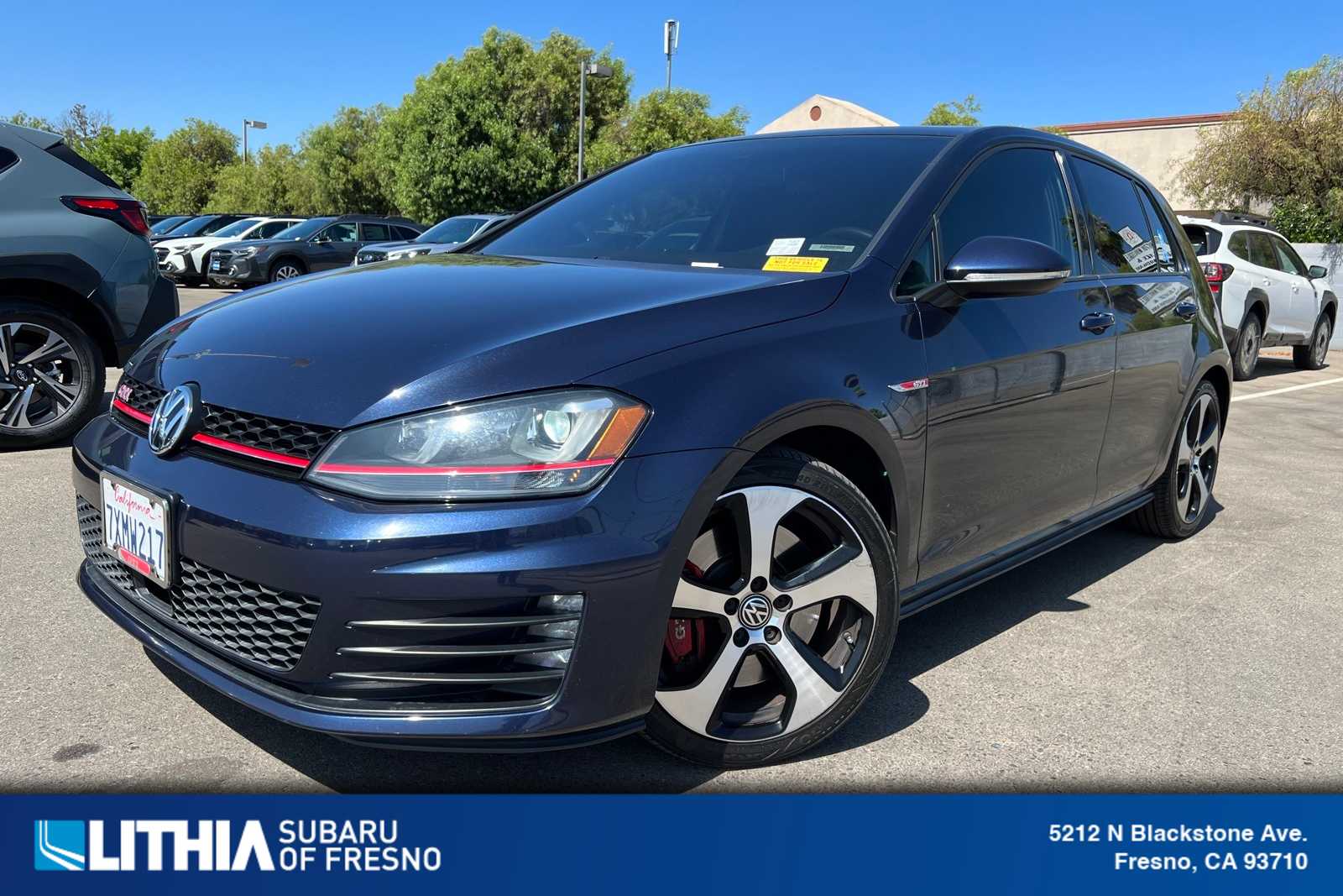 2017 Volkswagen Golf GTI Autobahn Hero Image
