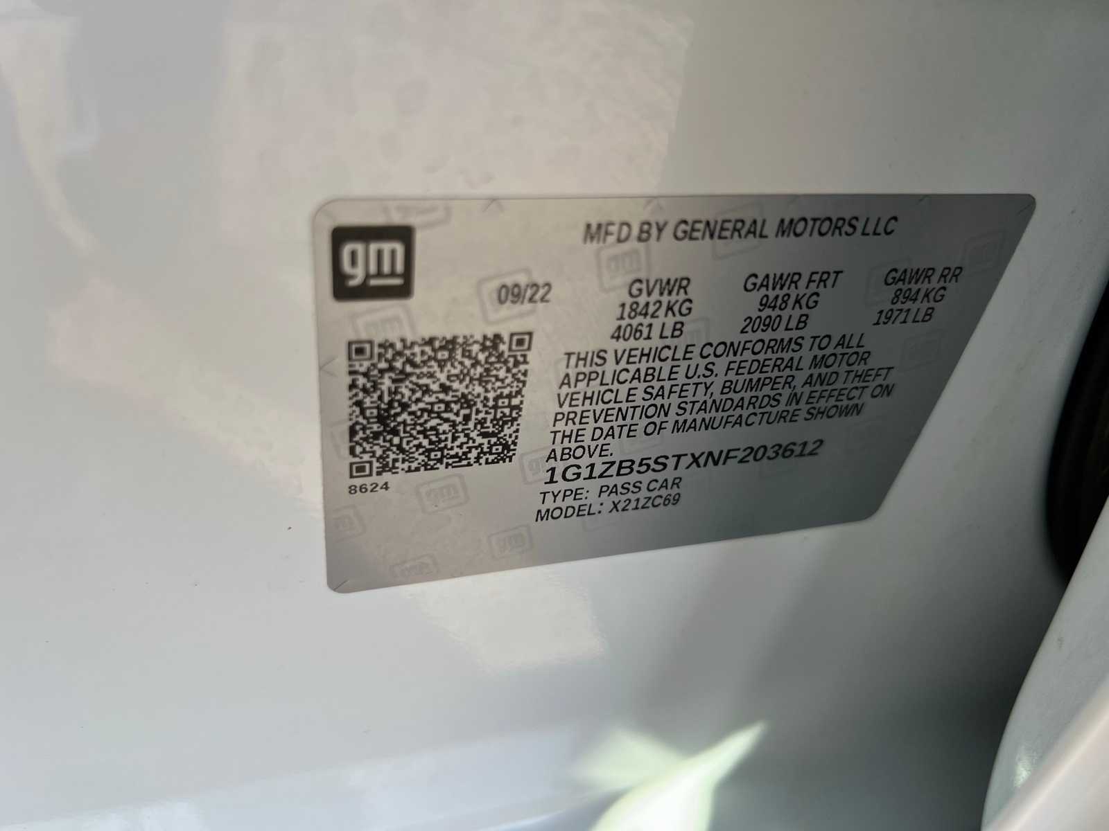 Thumbnail: 2022 Chevrolet Malibu - 45