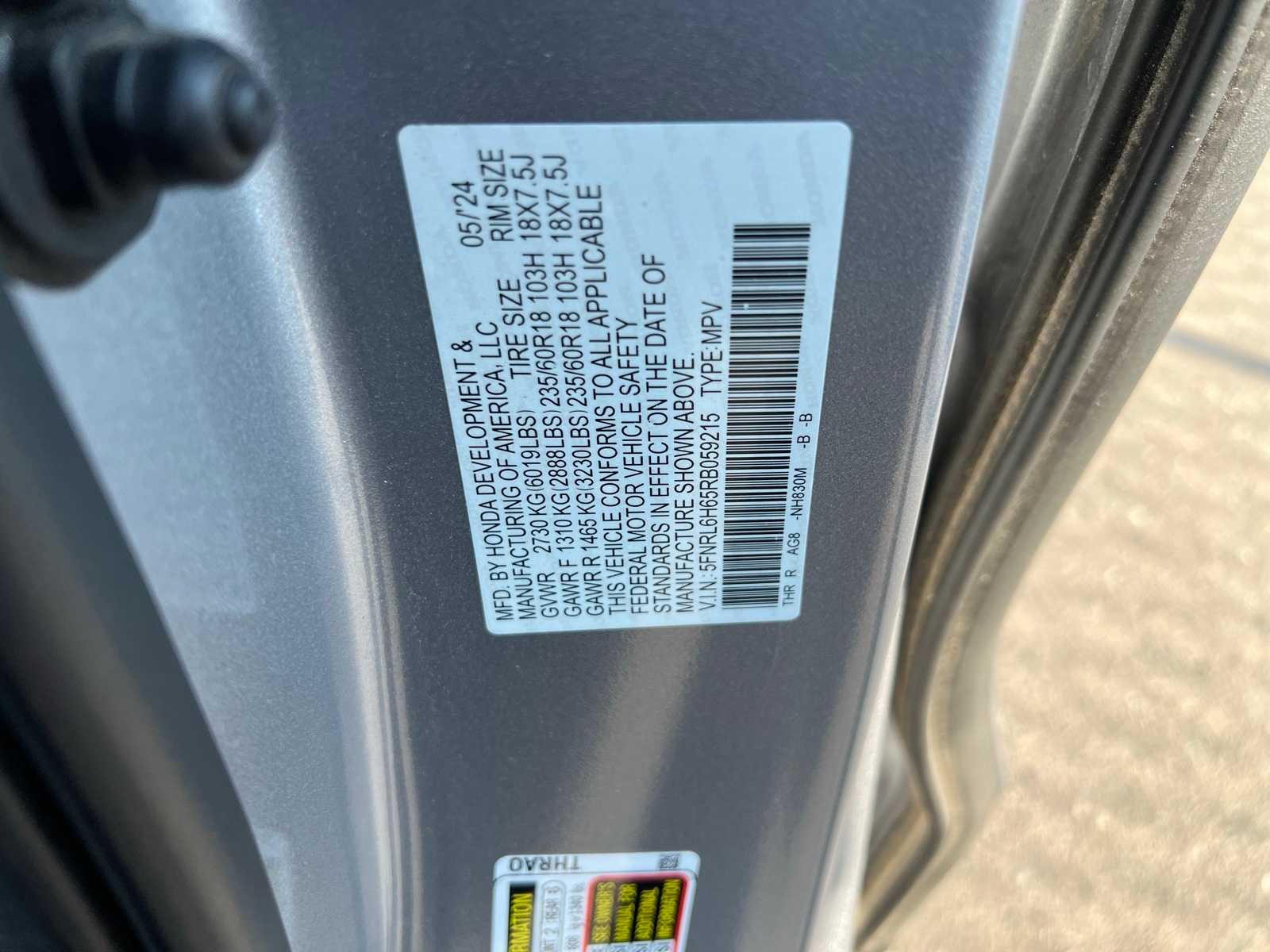 Thumbnail: 2024 Honda Odyssey - 37