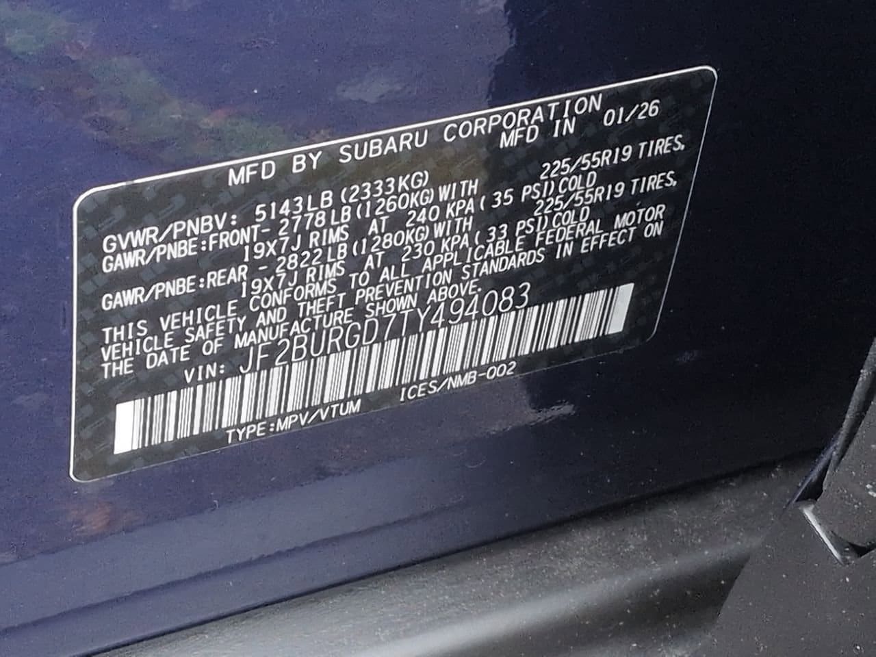 Thumbnail: 2026 Subaru Outback - 38