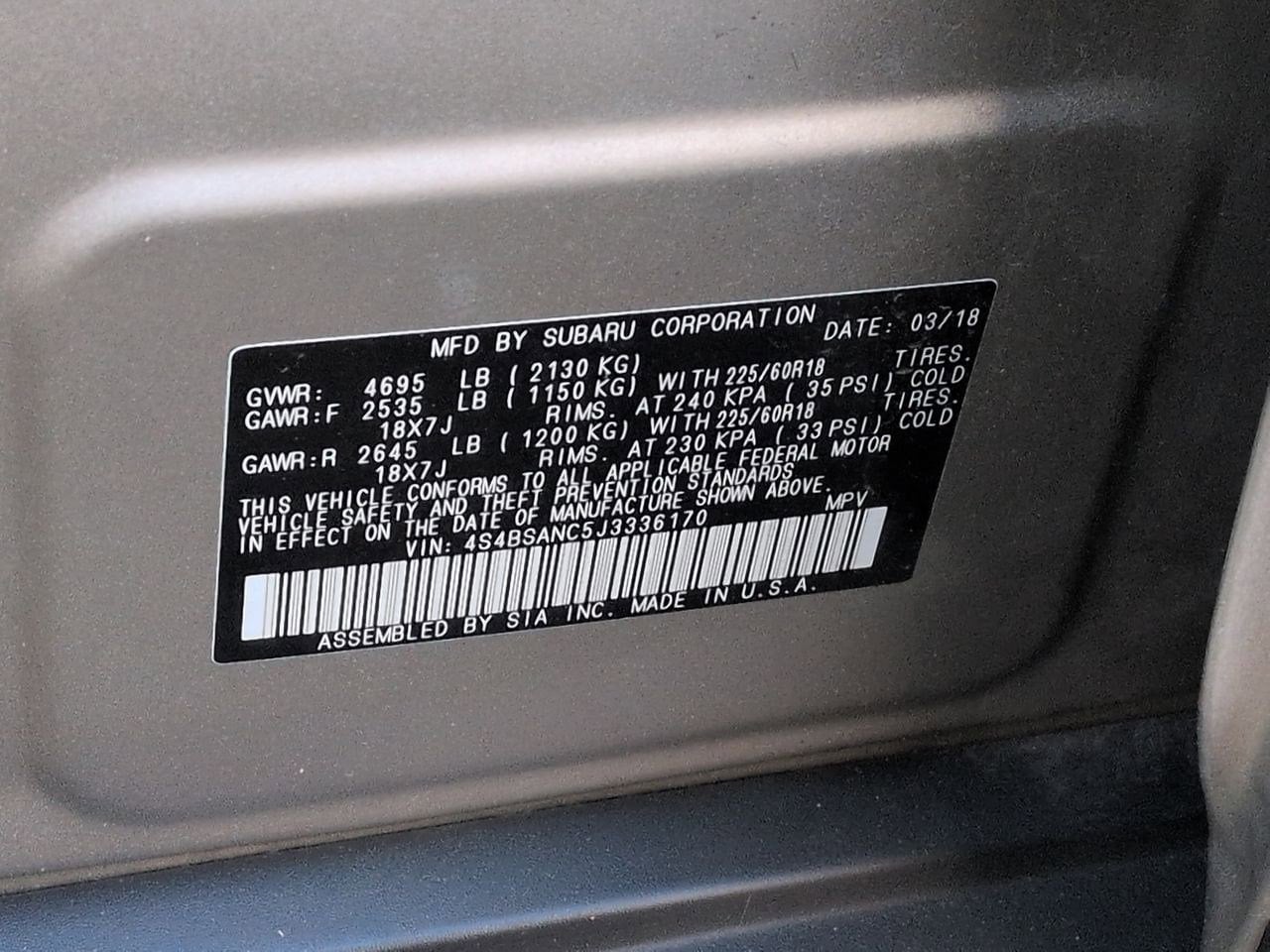 Thumbnail: 2018 Subaru Outback - 37