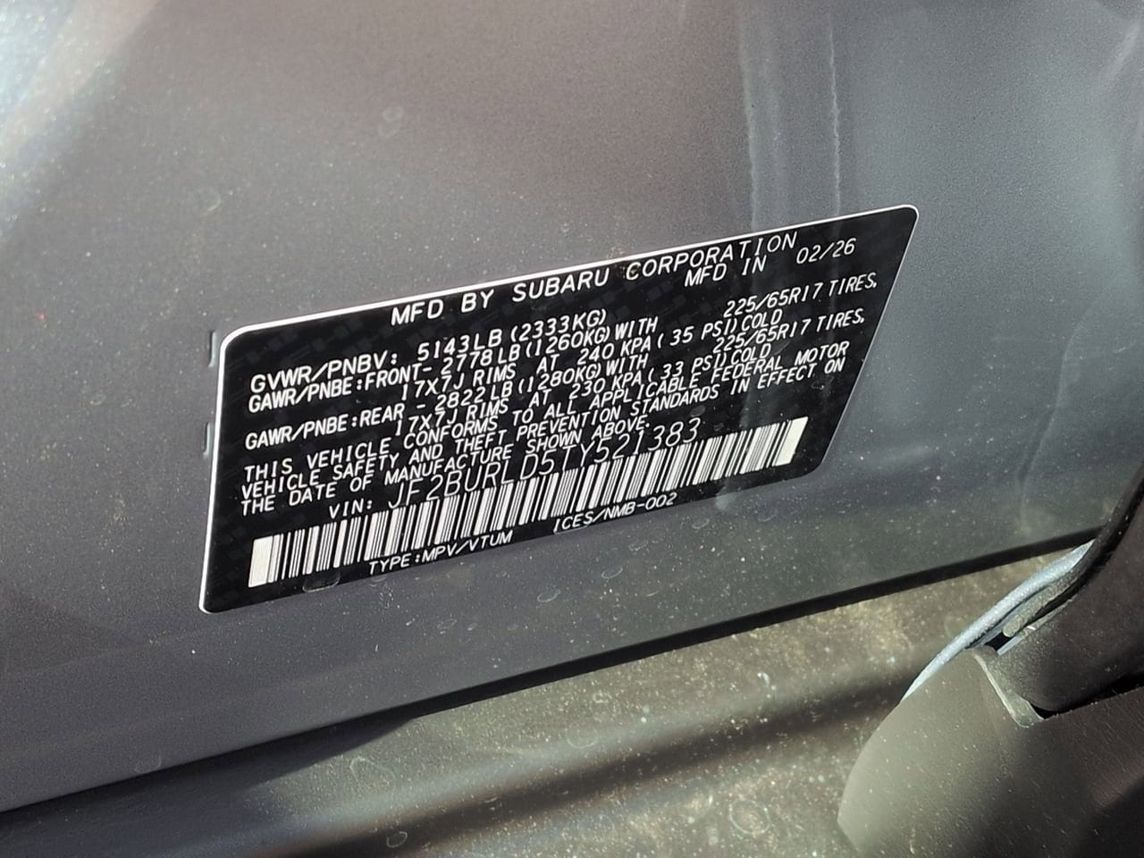 Thumbnail: 2026 Subaru Outback - 39