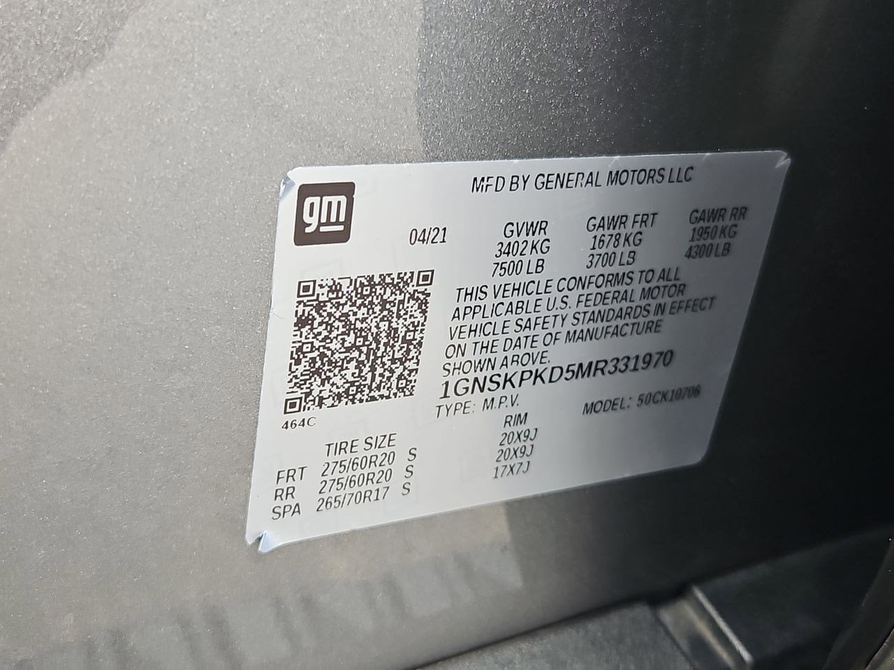 Thumbnail: 2021 Chevrolet Tahoe - 38