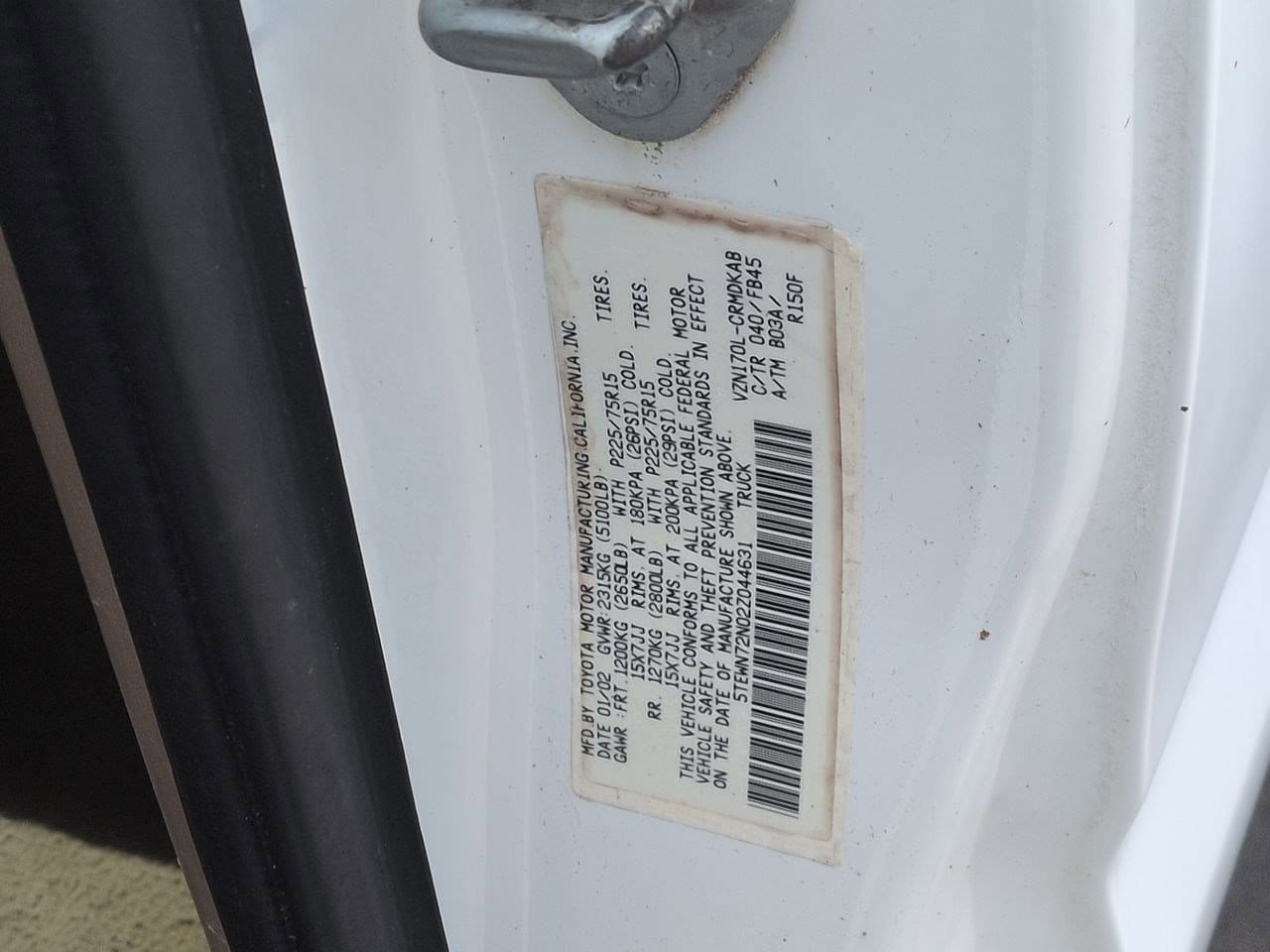 Thumbnail: 2002 Toyota Tacoma - 28