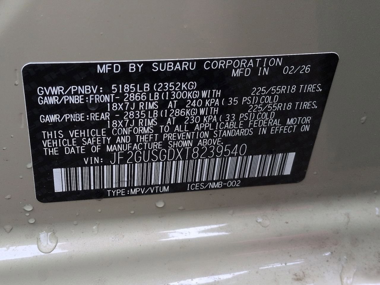 Thumbnail: 2026 Subaru Crosstrek - 36