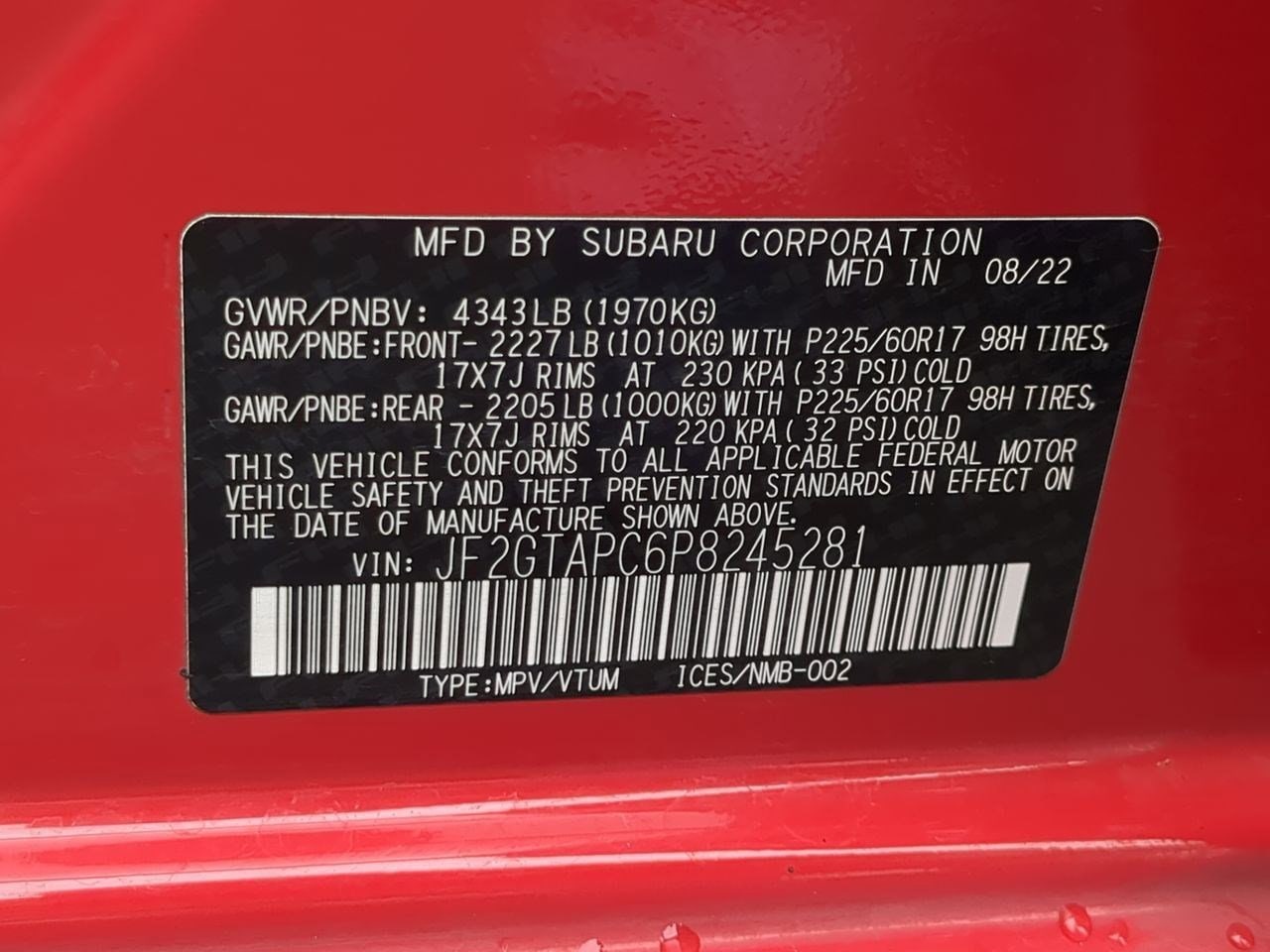 Thumbnail: 2023 Subaru Crosstrek - 43