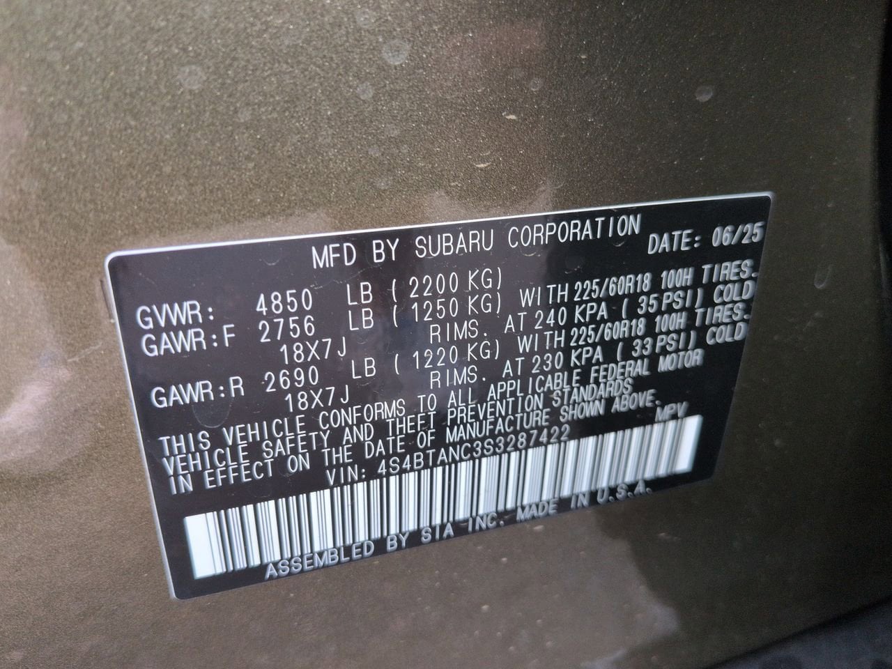 Thumbnail: 2025 Subaru Outback - 45