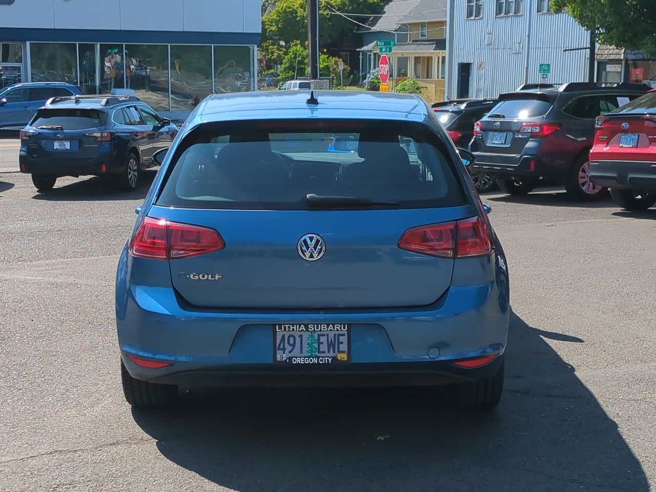 2016 Volkswagen e-Golf SE 7