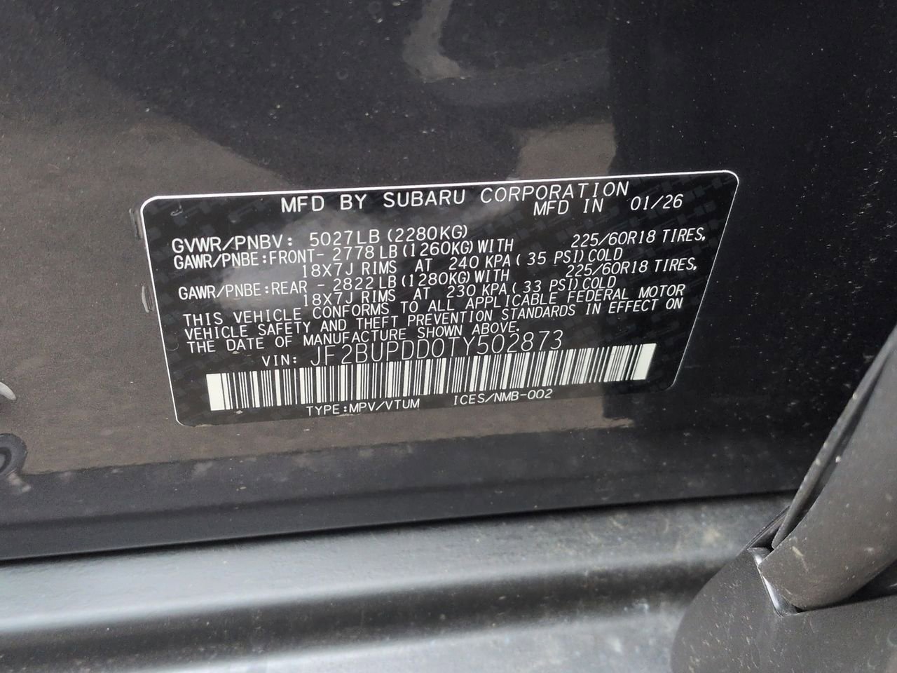 Thumbnail: 2026 Subaru Outback - 38