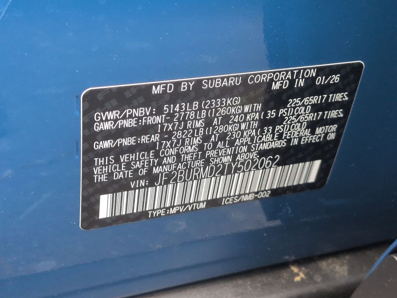 Thumbnail: 2026 Subaru Outback - 38