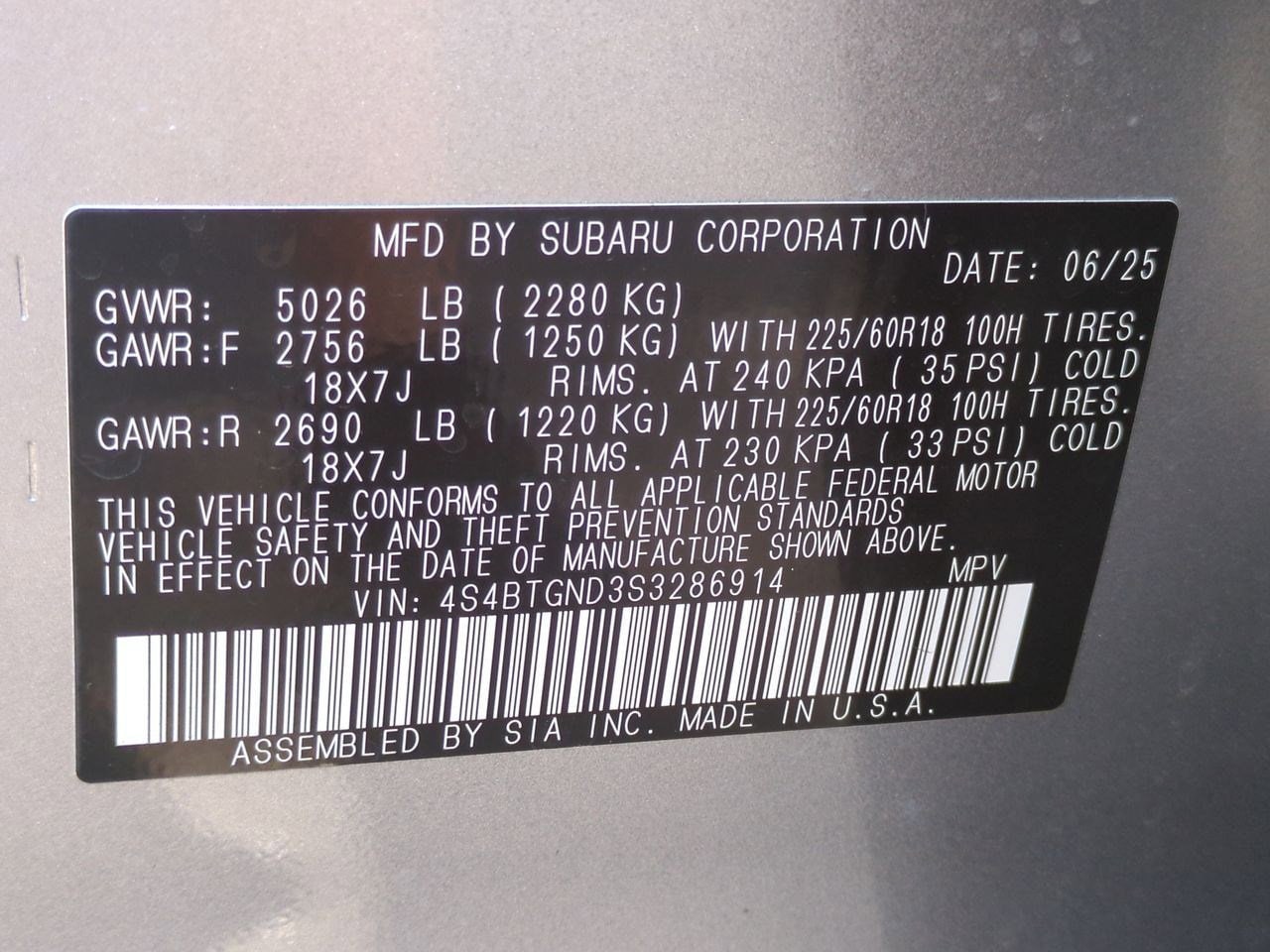 Thumbnail: 2025 Subaru Outback - 46