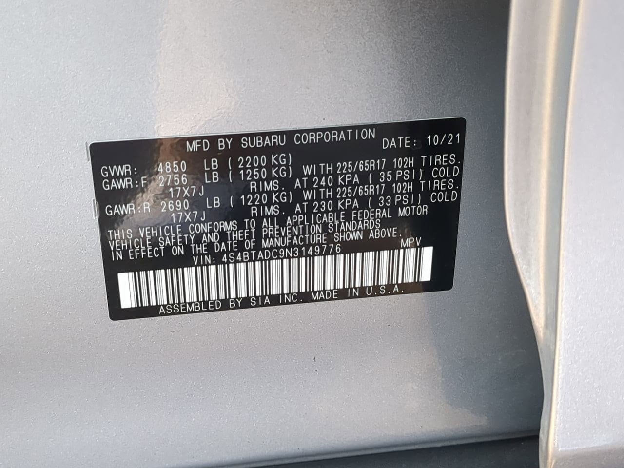 Thumbnail: 2022 Subaru Outback - 43