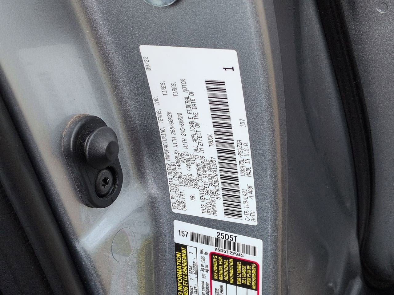 2022 Toyota Tundra Platinum - Photo 39