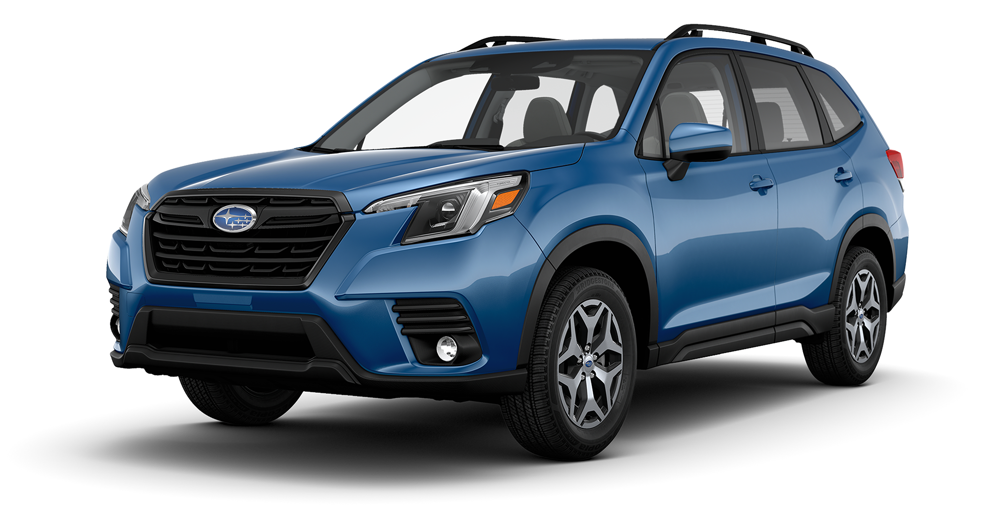 light blue Subaru Forester SUV jellybean