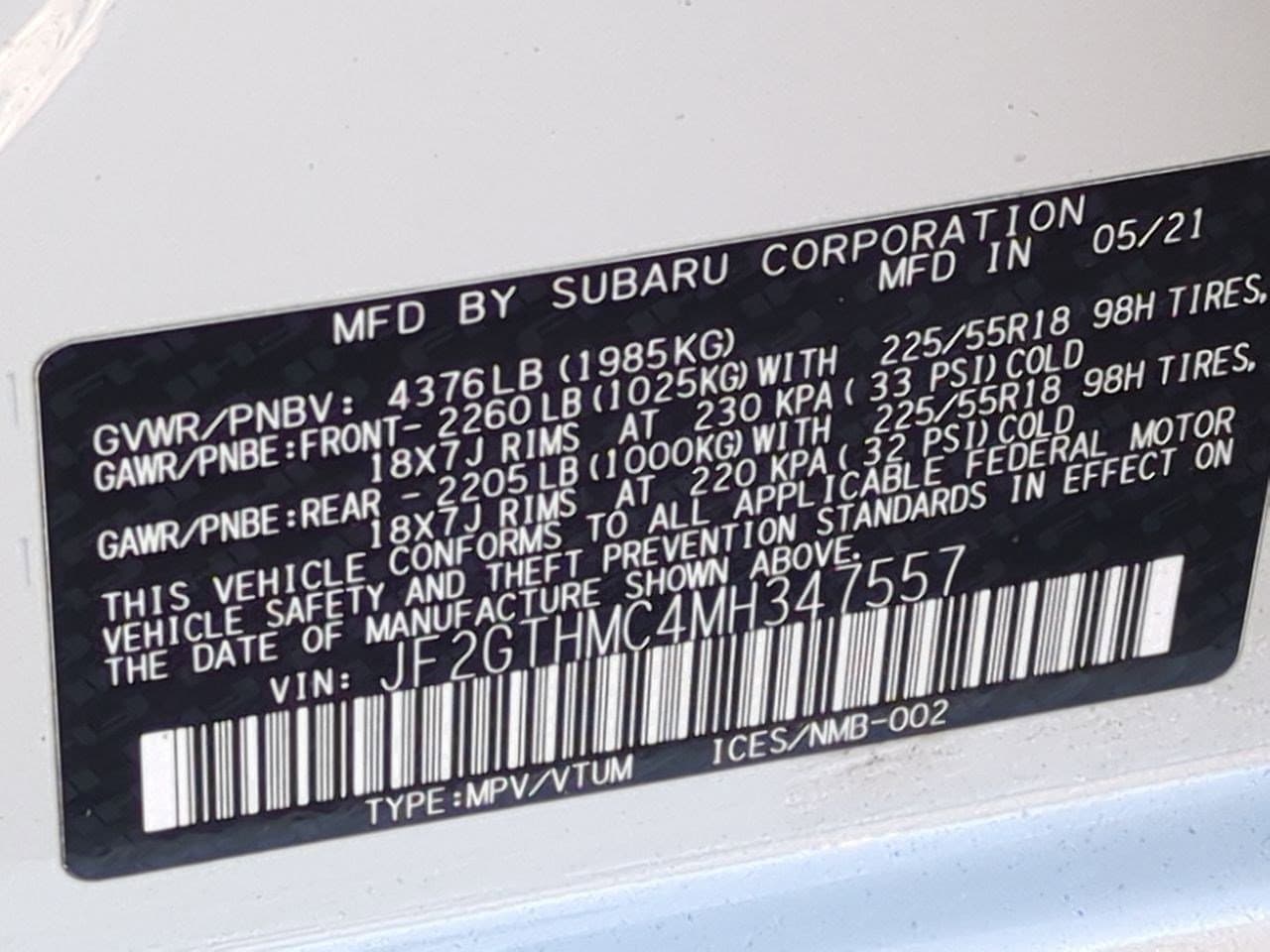 Thumbnail: 2021 Subaru Crosstrek - 37