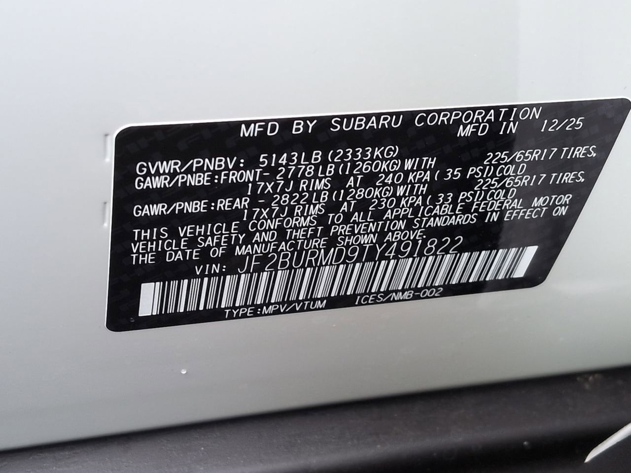 Thumbnail: 2026 Subaru Outback - 39