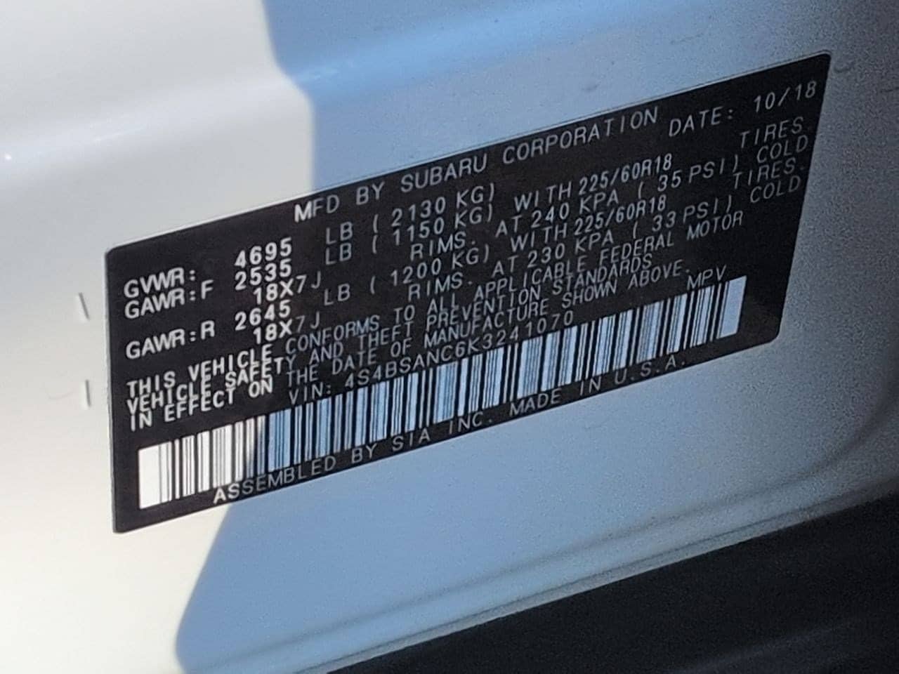 Thumbnail: 2019 Subaru Outback - 38