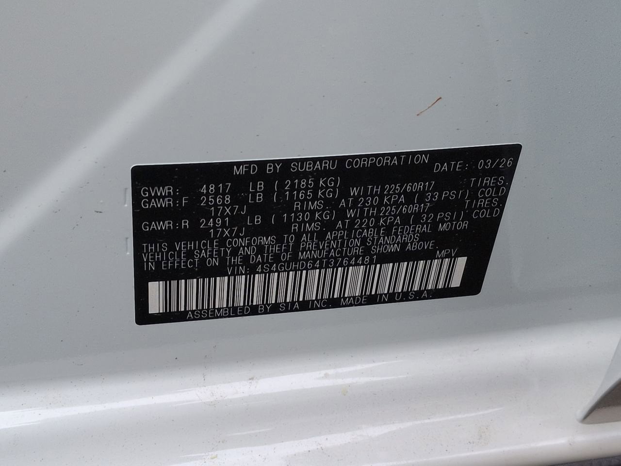 2026 Subaru Crosstrek Premium - Photo 36