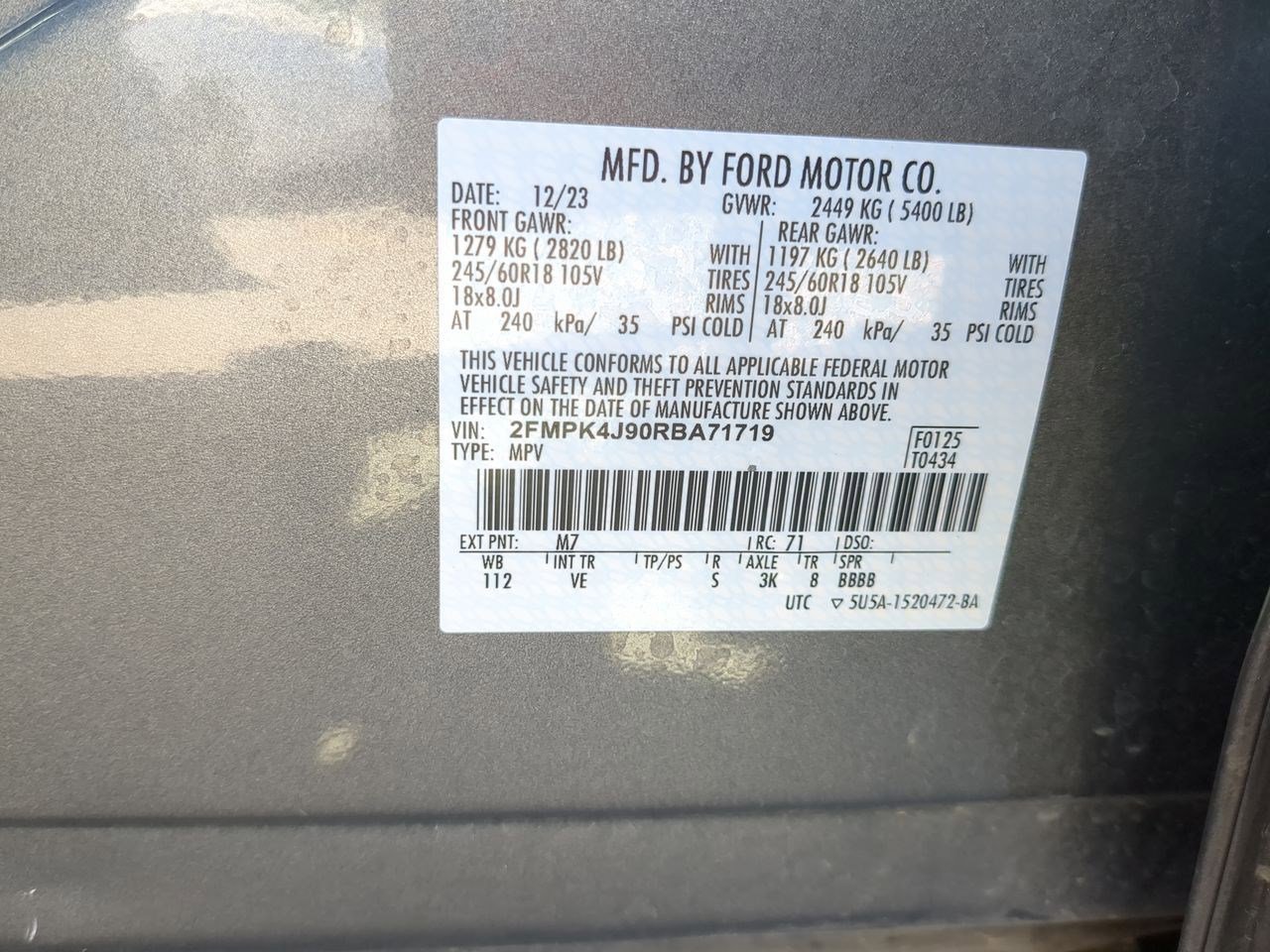 Thumbnail: 2024 Ford Edge - 42