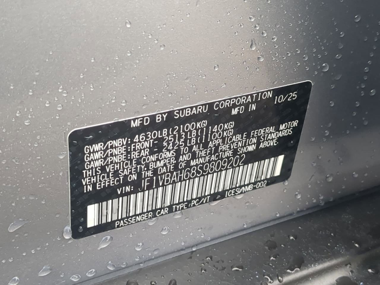 Thumbnail: 2025 Subaru WRX - 37