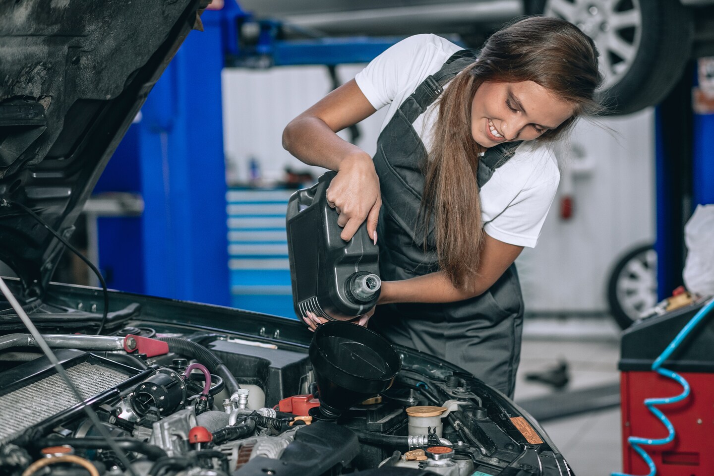 subaru coolant service