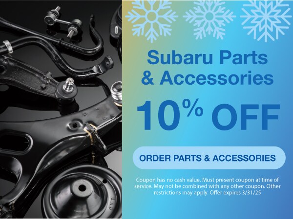 Subaru Parts Accessories Specials in Oregon City OR
