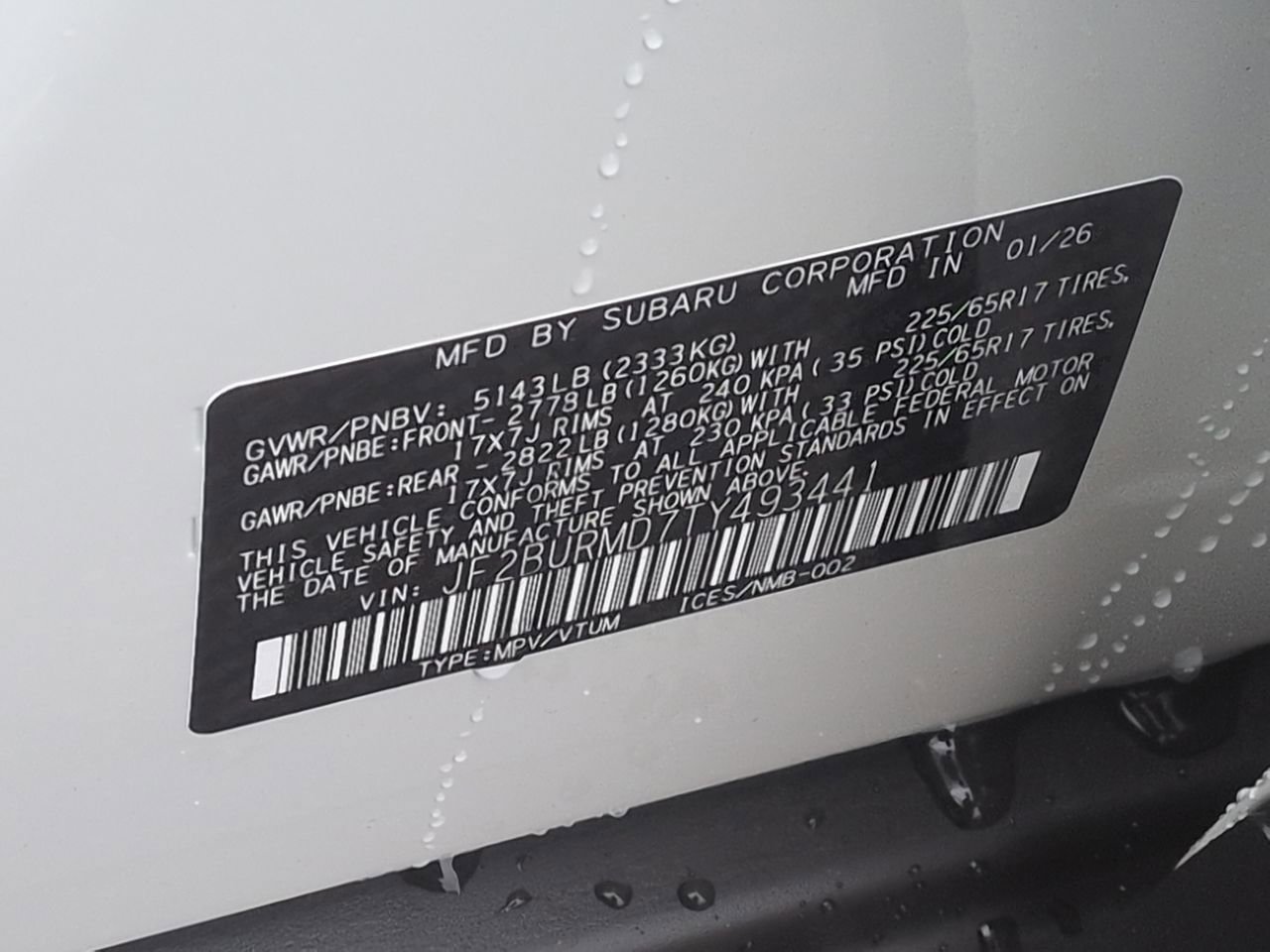 Thumbnail: 2026 Subaru Outback - 38