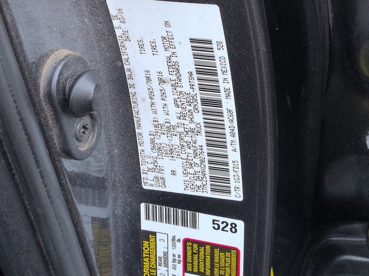 Thumbnail: 2016 Toyota Tacoma - 37