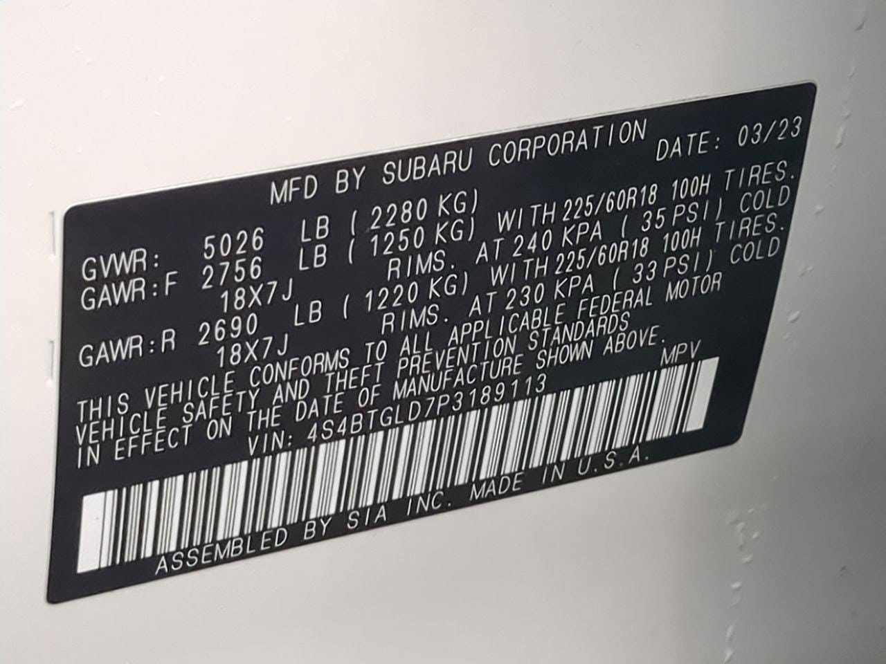 Thumbnail: 2023 Subaru Outback - 39