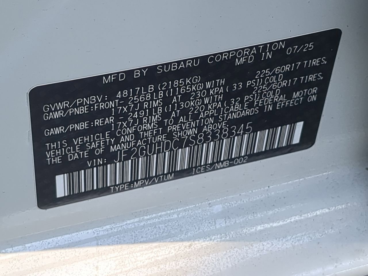 Thumbnail: 2025 Subaru Crosstrek - 38