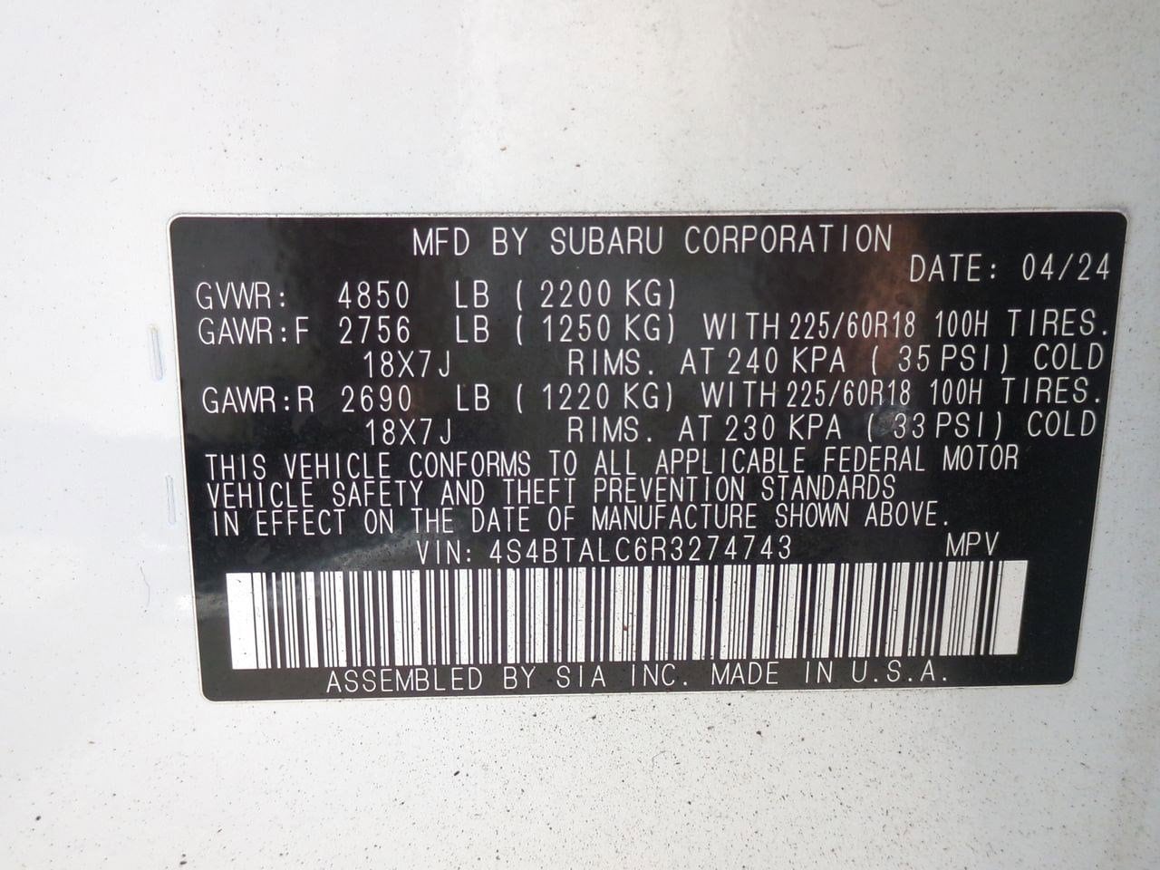 Thumbnail: 2024 Subaru Outback - 46