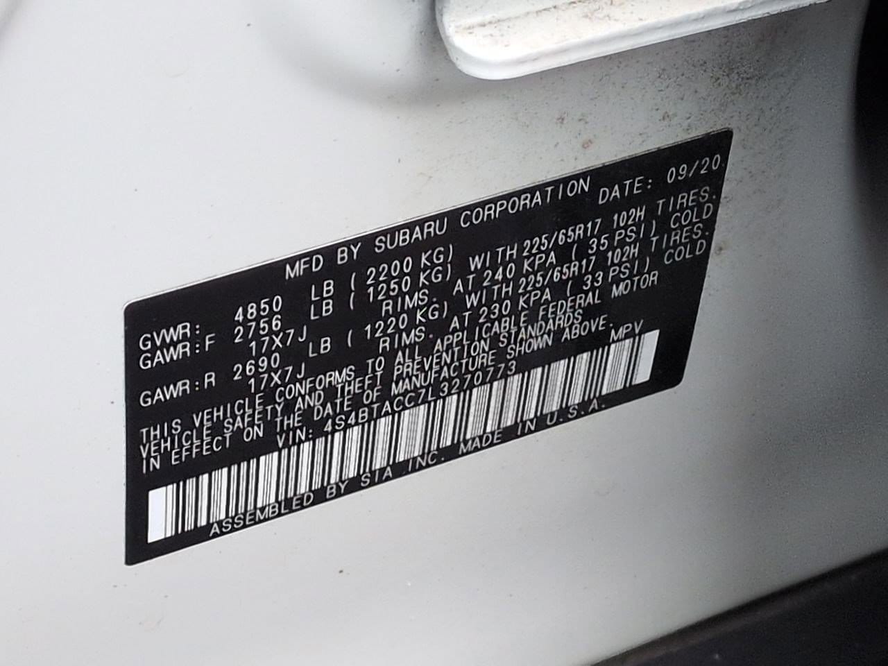 Thumbnail: 2020 Subaru Outback - 36