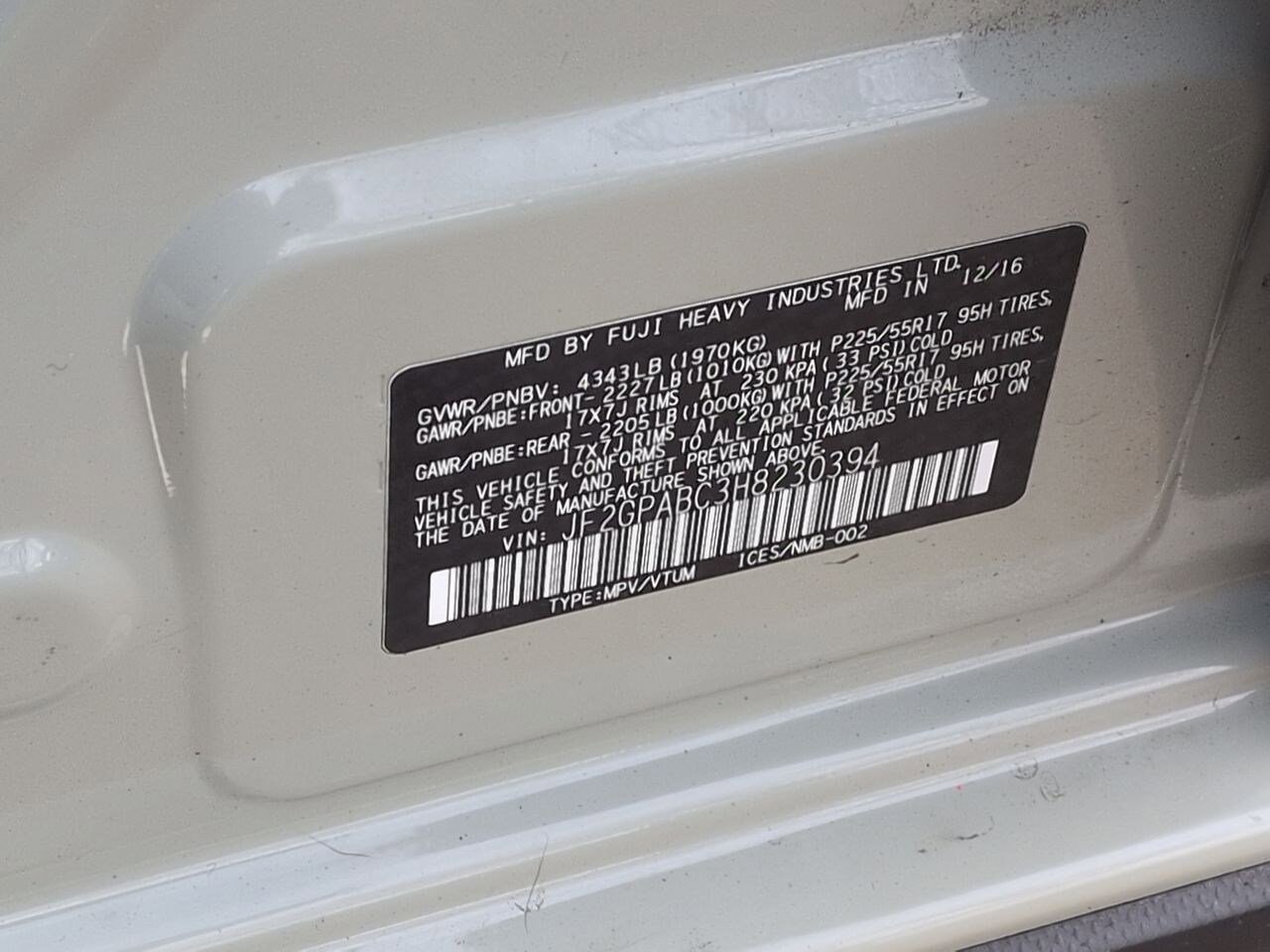 Thumbnail: 2017 Subaru Crosstrek - 36