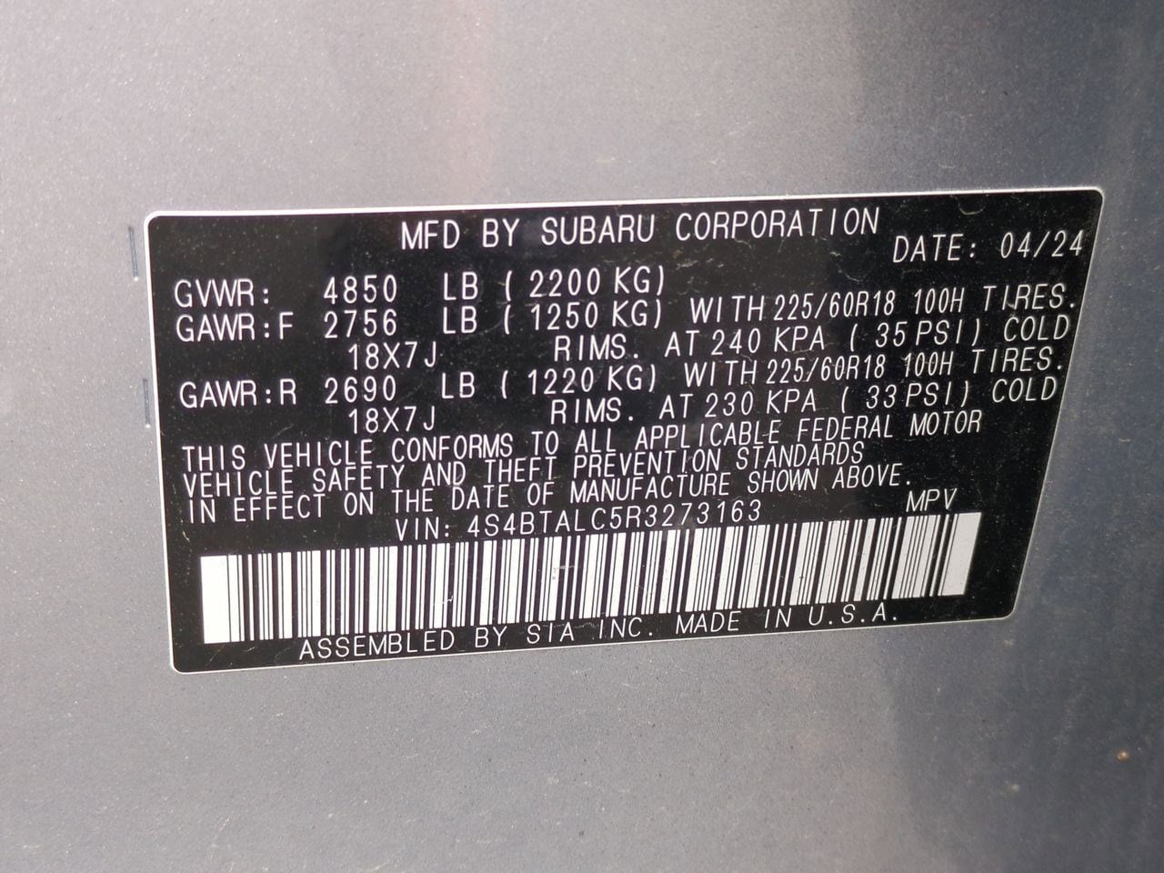 Thumbnail: 2024 Subaru Outback - 46