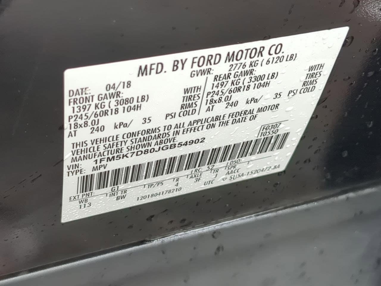 Thumbnail: 2018 Ford Explorer - 36