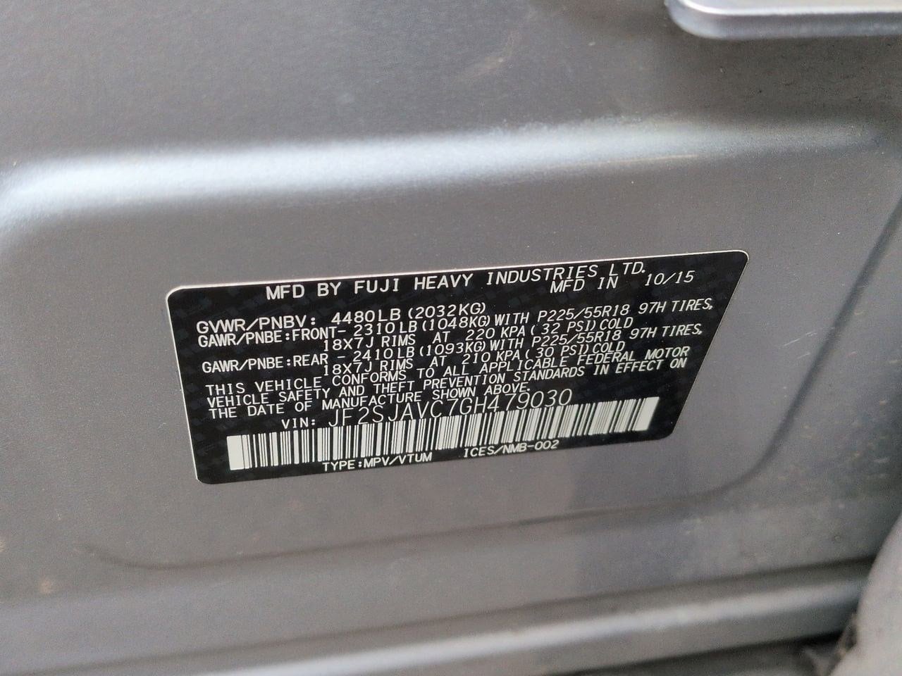 Thumbnail: 2016 Subaru Forester - 39