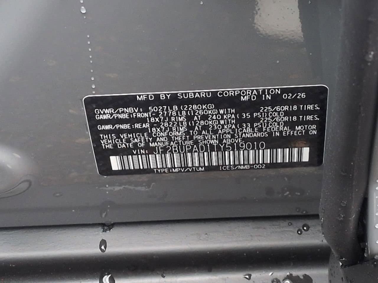 Thumbnail: 2026 Subaru Outback - 35