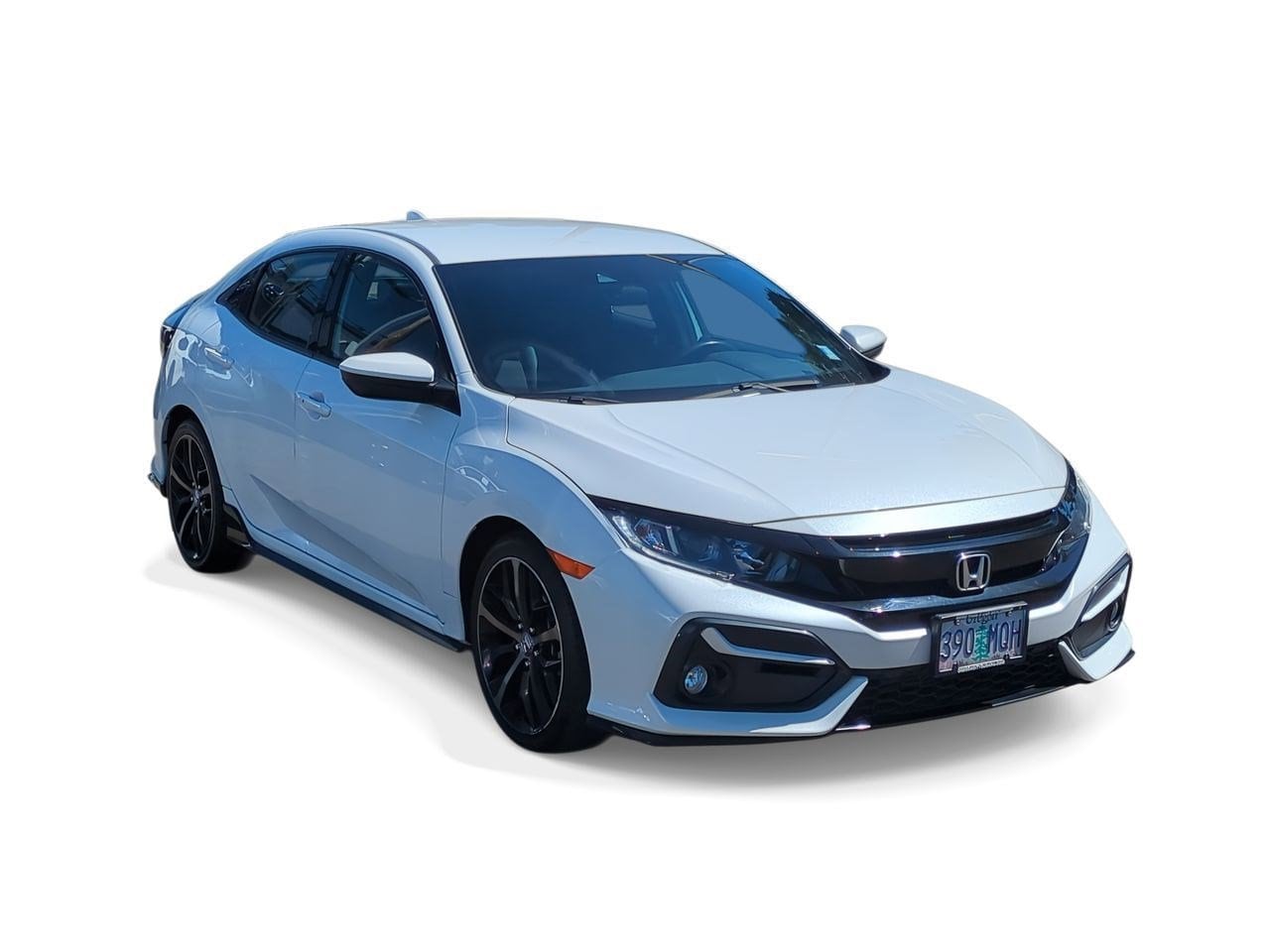 Used 2021 Honda Civic Hatchback Sport with VIN SHHFK7H40MU405866 for sale in Oregon City, OR