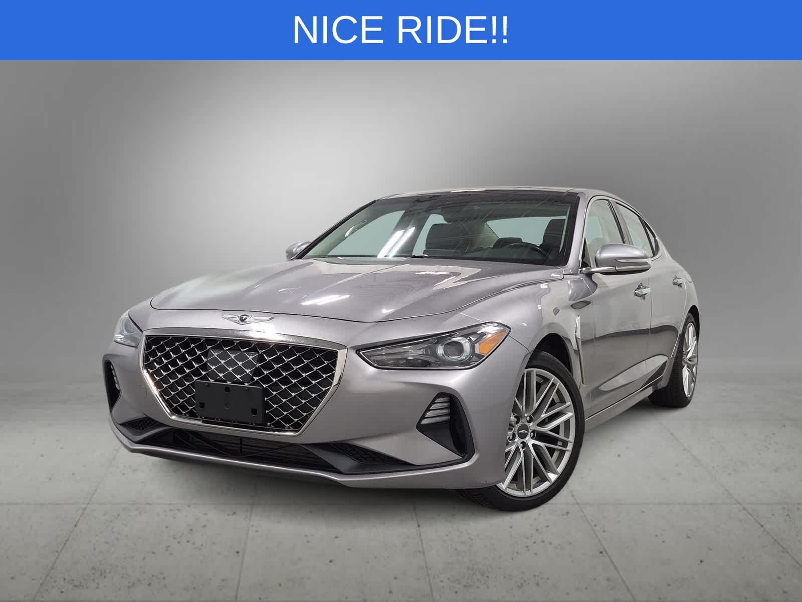 Used 2021 GENESIS G70 Standard with VIN KMTG64LA2MU072486 for sale in Farmington, MI