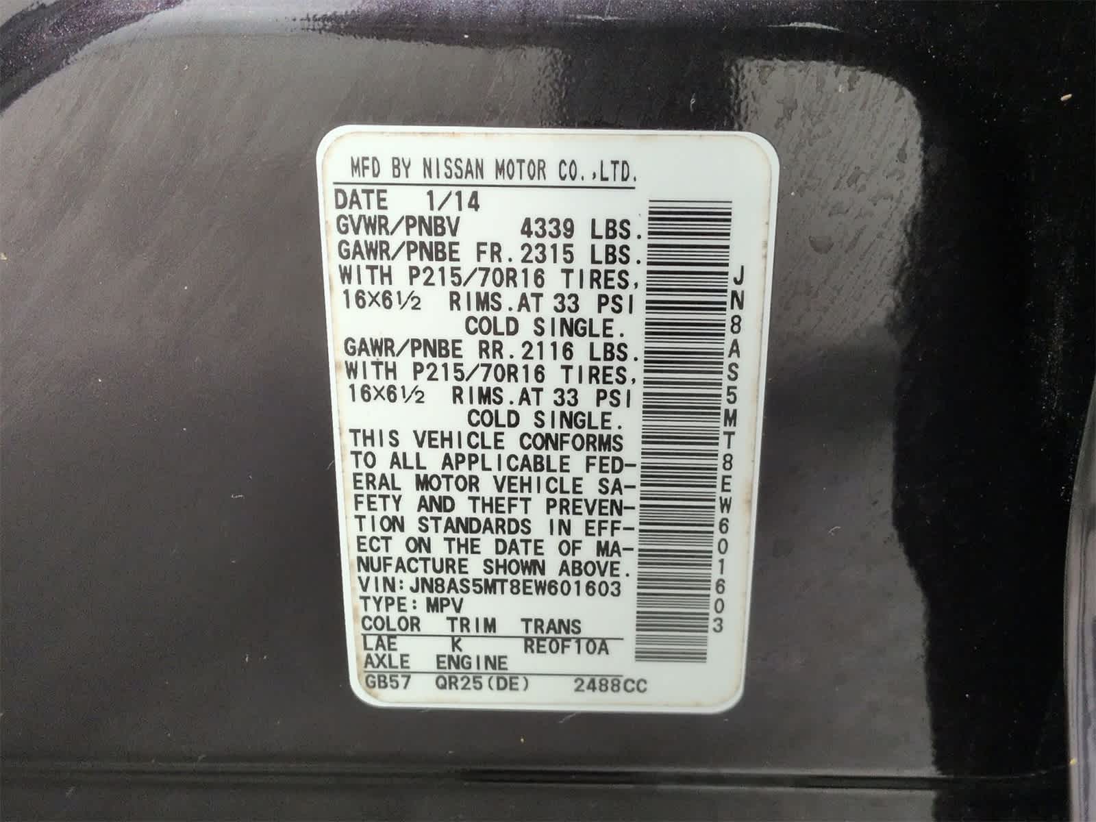 Thumbnail: 2014 Nissan Rogue - 34