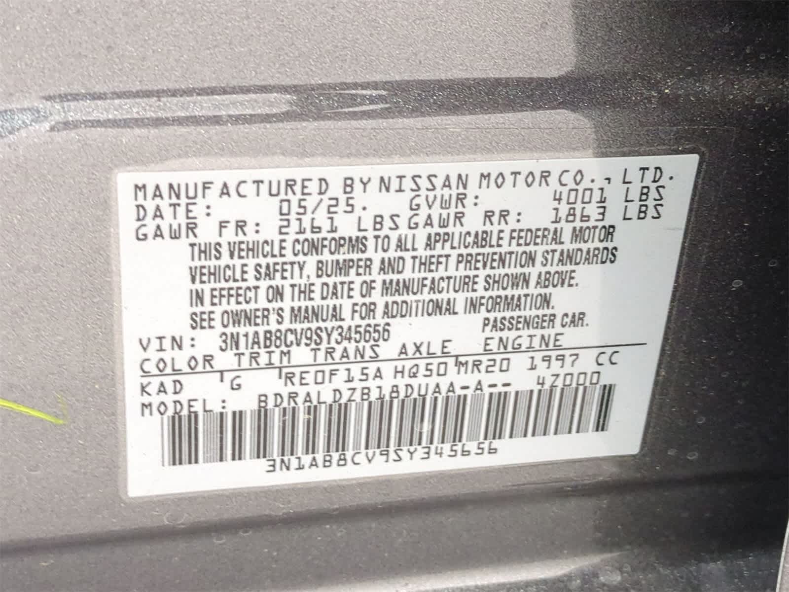 Thumbnail: 2025 Nissan Sentra - 34