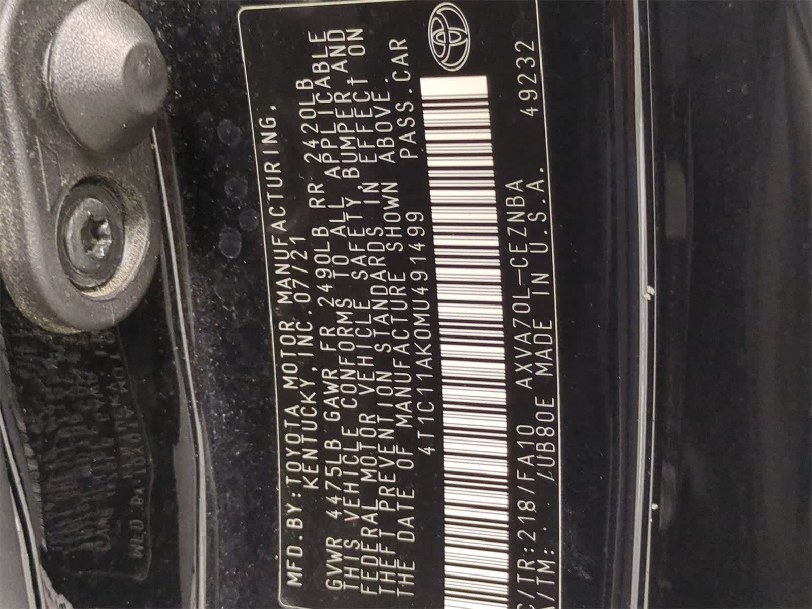 Thumbnail: 2021 Toyota Camry - 33