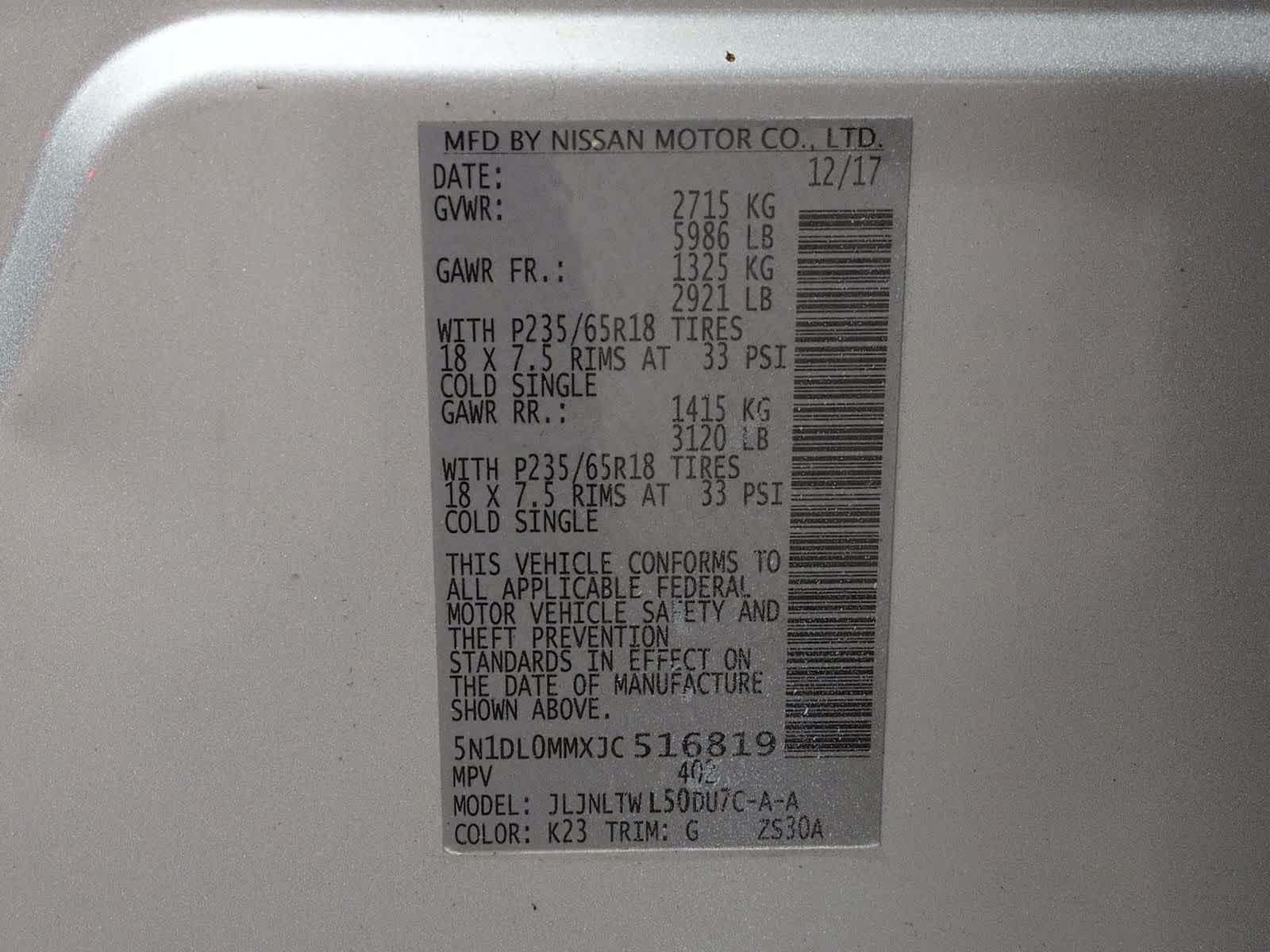 Thumbnail: 2018 INFINITI QX60 - 39