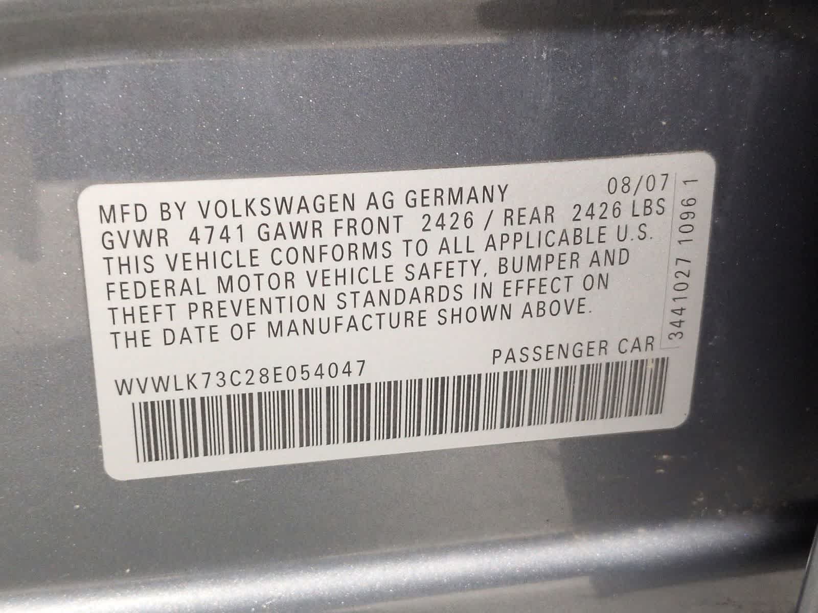 Thumbnail: 2008 Volkswagen Passat - 33