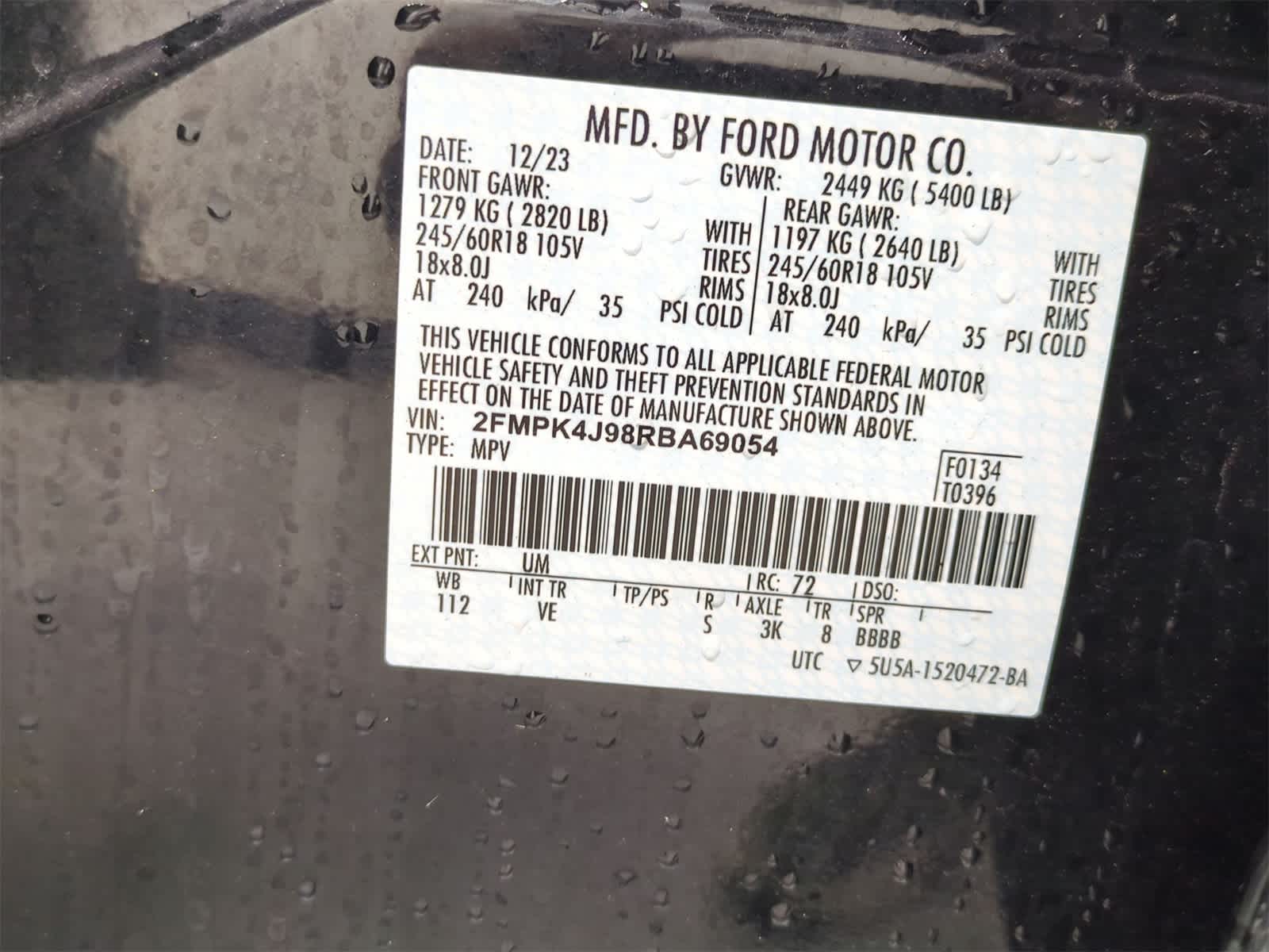 2024 Ford Edge SEL 35